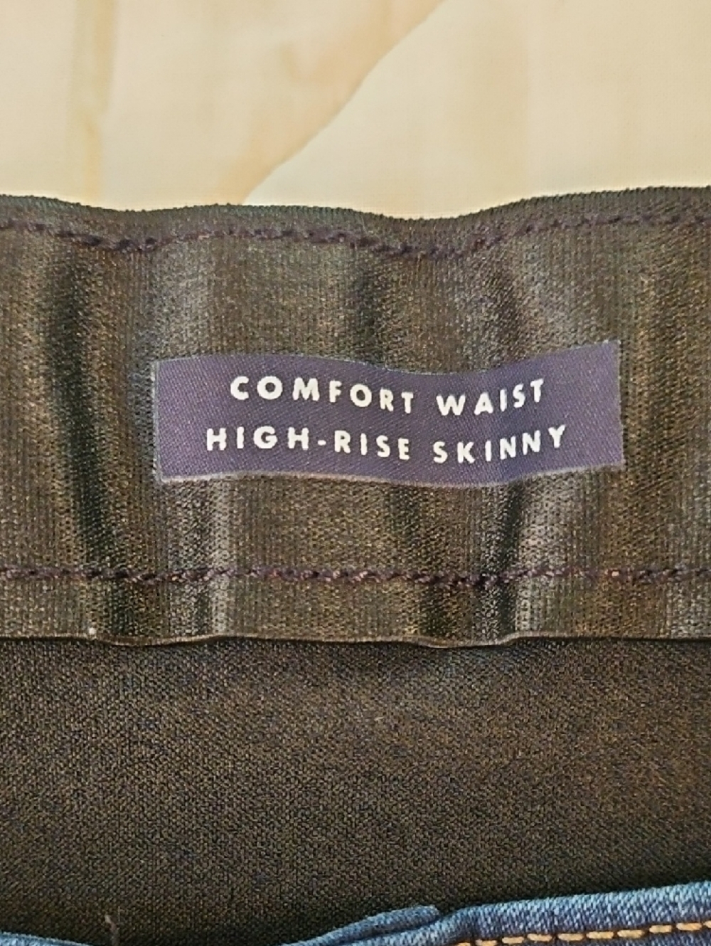Curve Appeal -Plus Size - High Rise Skinny Jeans w/ Comfort Waistband - Size 22W - Picture 8 of 9